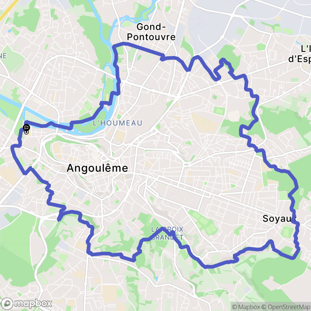 Angoulême: routekaart voor buitenactiviteiten - France