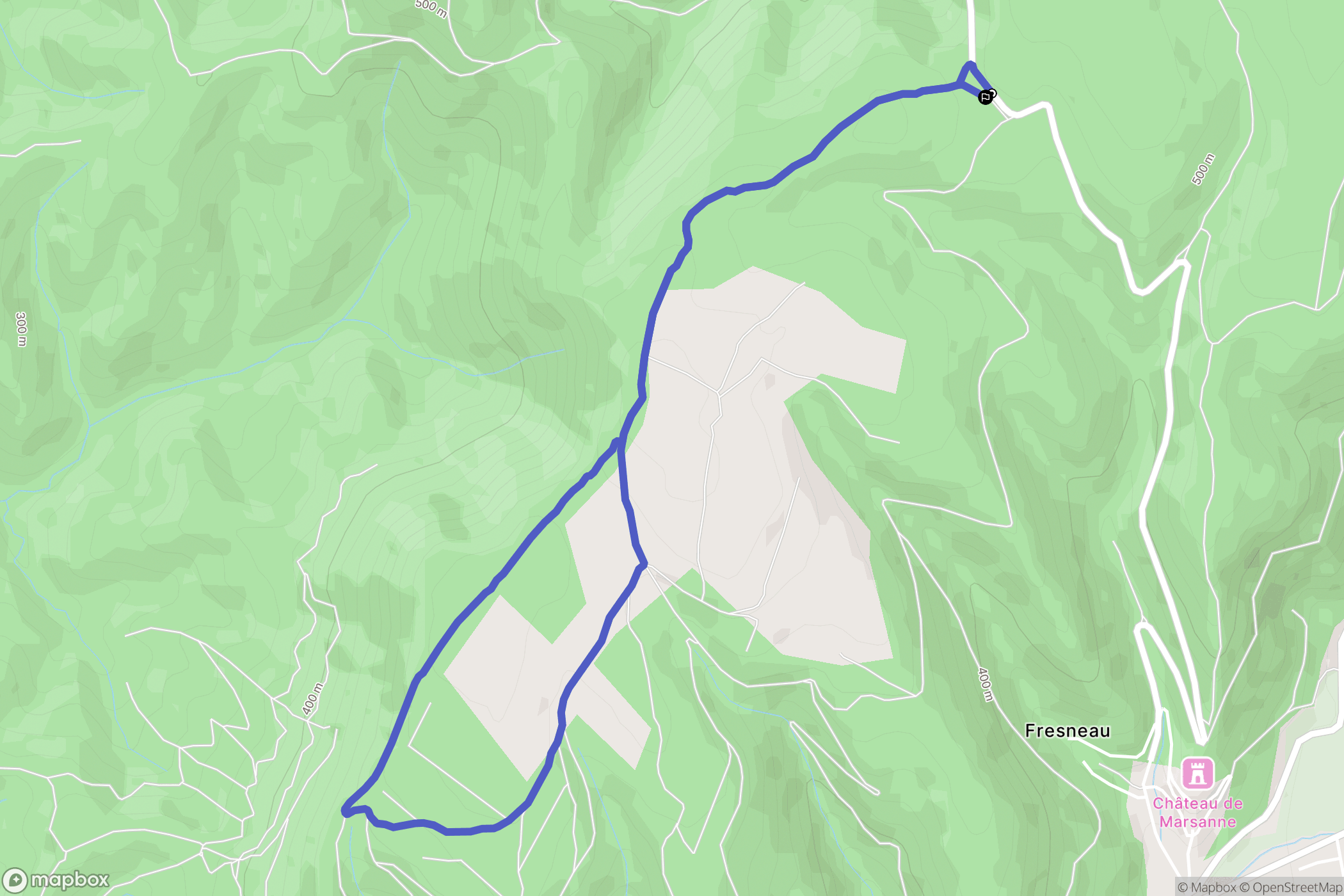 Marsanne: routekaart voor buitenactiviteiten - France