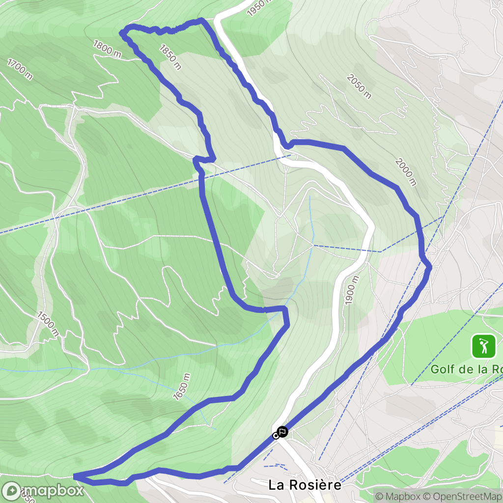 Montvalezan: routekaart voor buitenactiviteiten - France