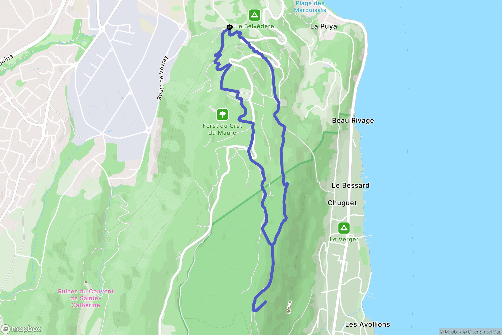 Annecy: routekaart voor buitenactiviteiten - France