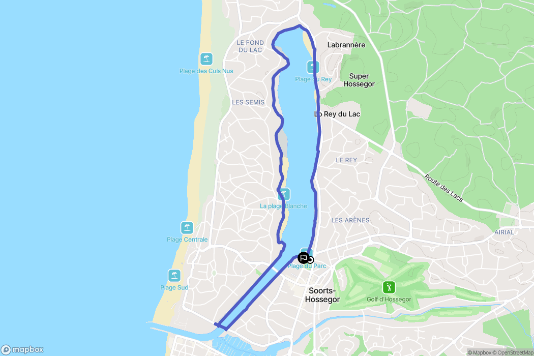 Soorts-Hossegor: routekaart voor buitenactiviteiten - France