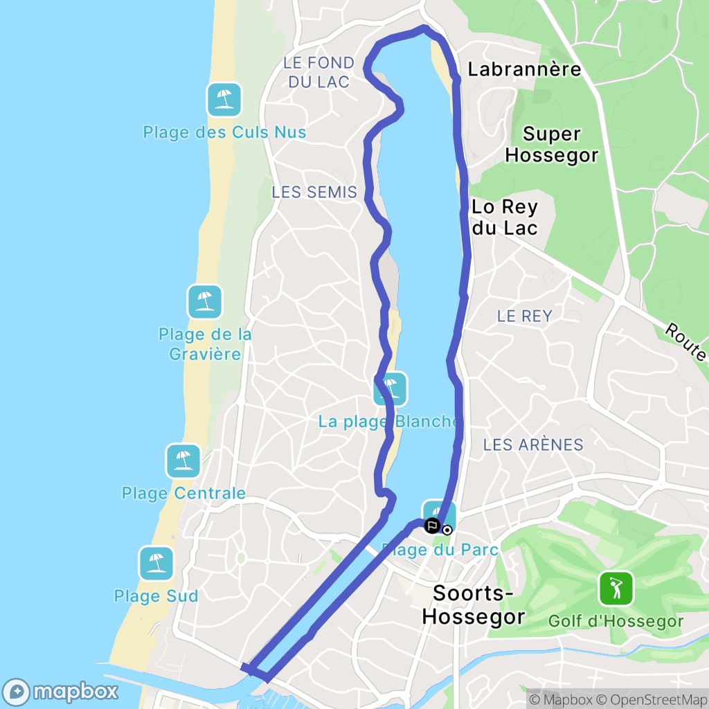 Soorts-Hossegor: routekaart voor buitenactiviteiten - France
