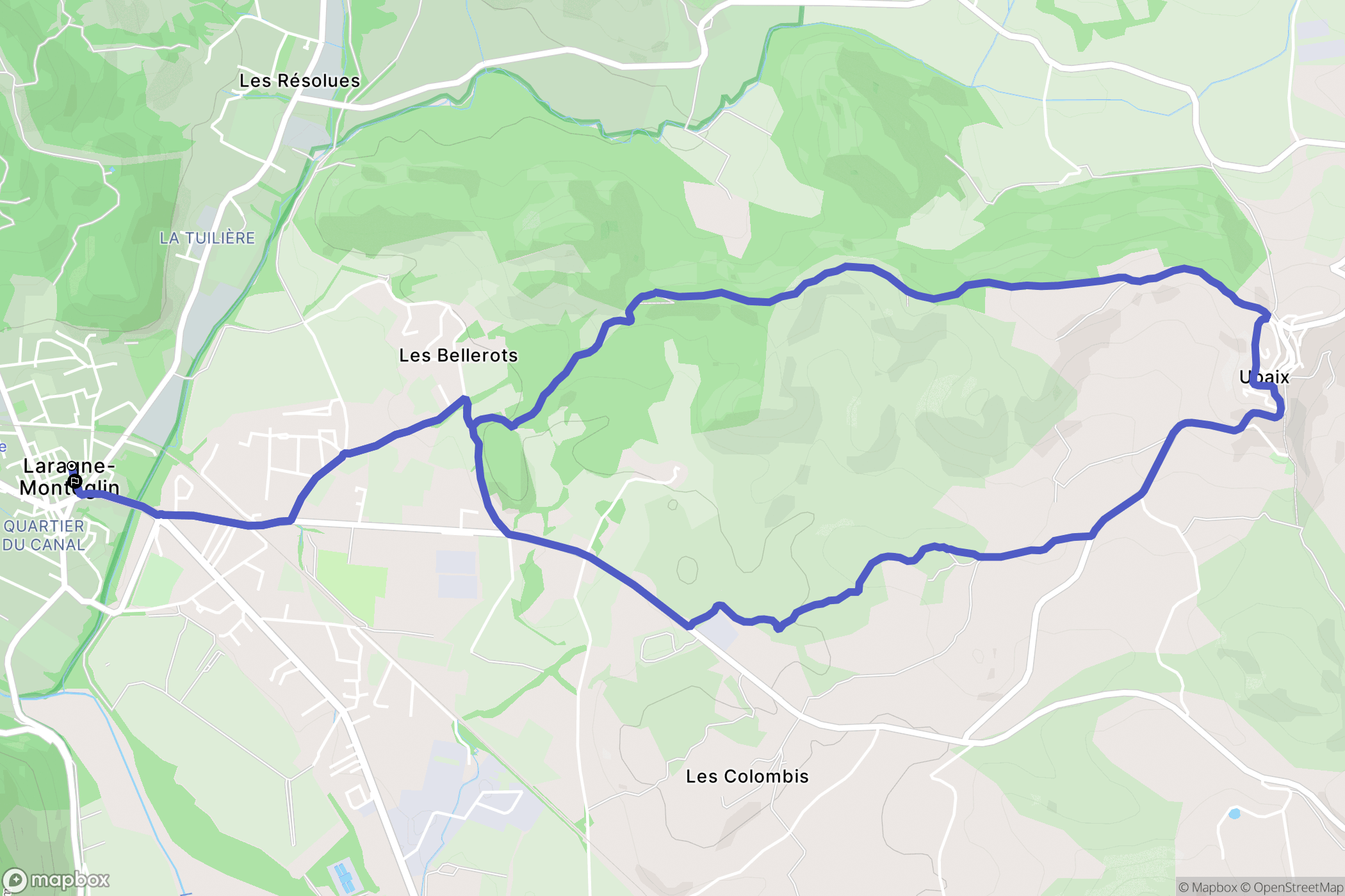 Laragne-Montéglin: routekaart voor buitenactiviteiten - France