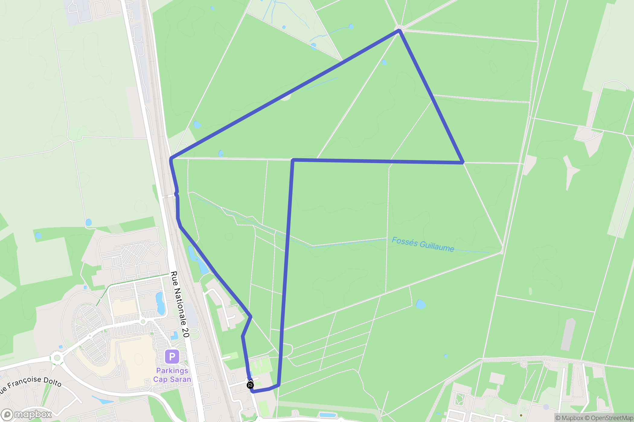 Saran: routekaart voor buitenactiviteiten - France