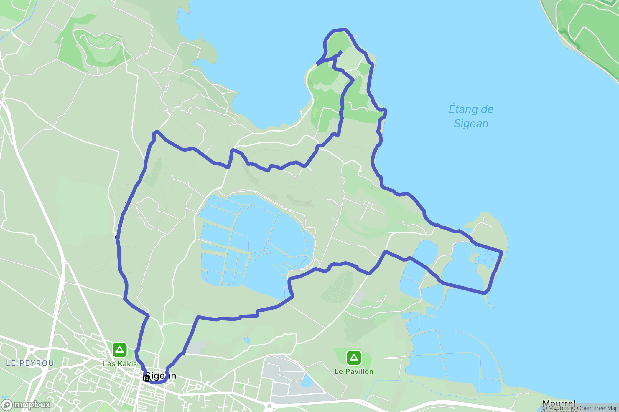 Sigean: routekaart voor buitenactiviteiten - France