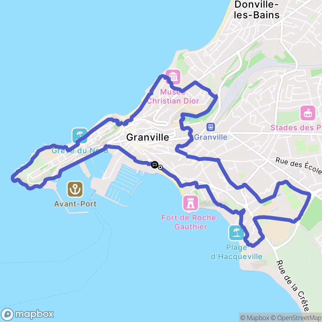 Granville: routekaart voor buitenactiviteiten - France