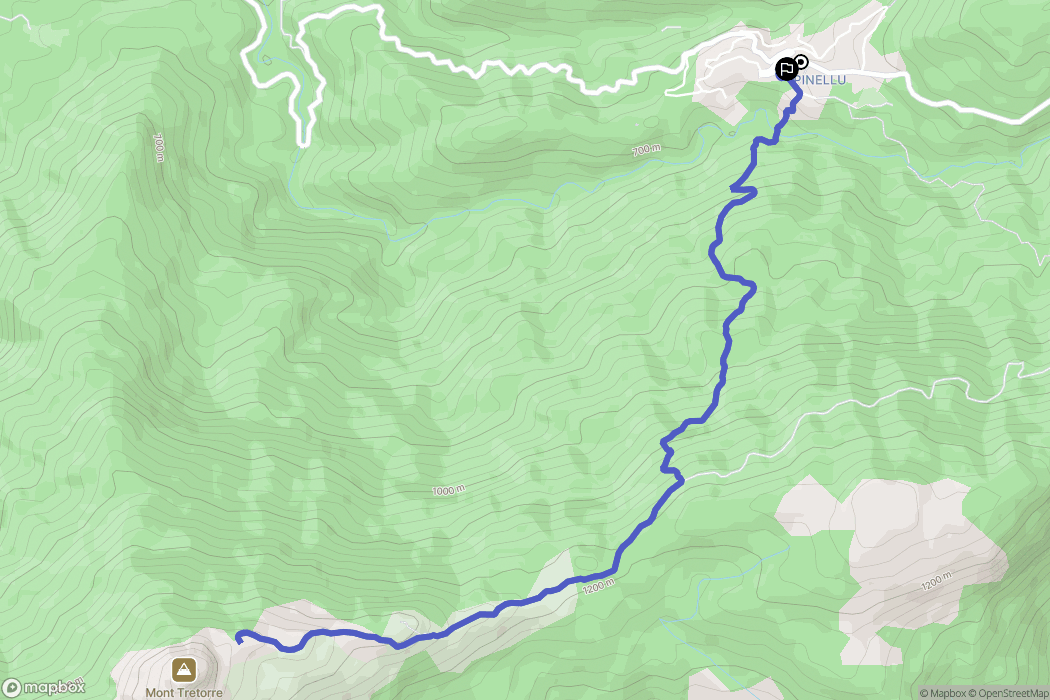 Guagno: routekaart voor buitenactiviteiten - France