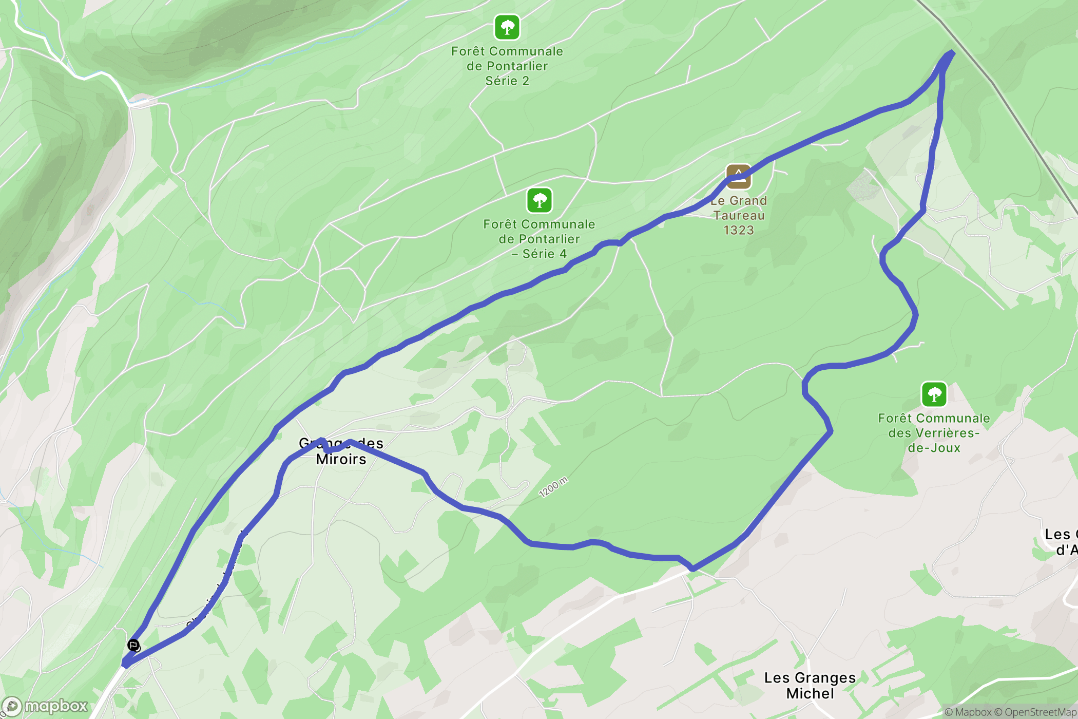 Pontarlier: routekaart voor buitenactiviteiten - France