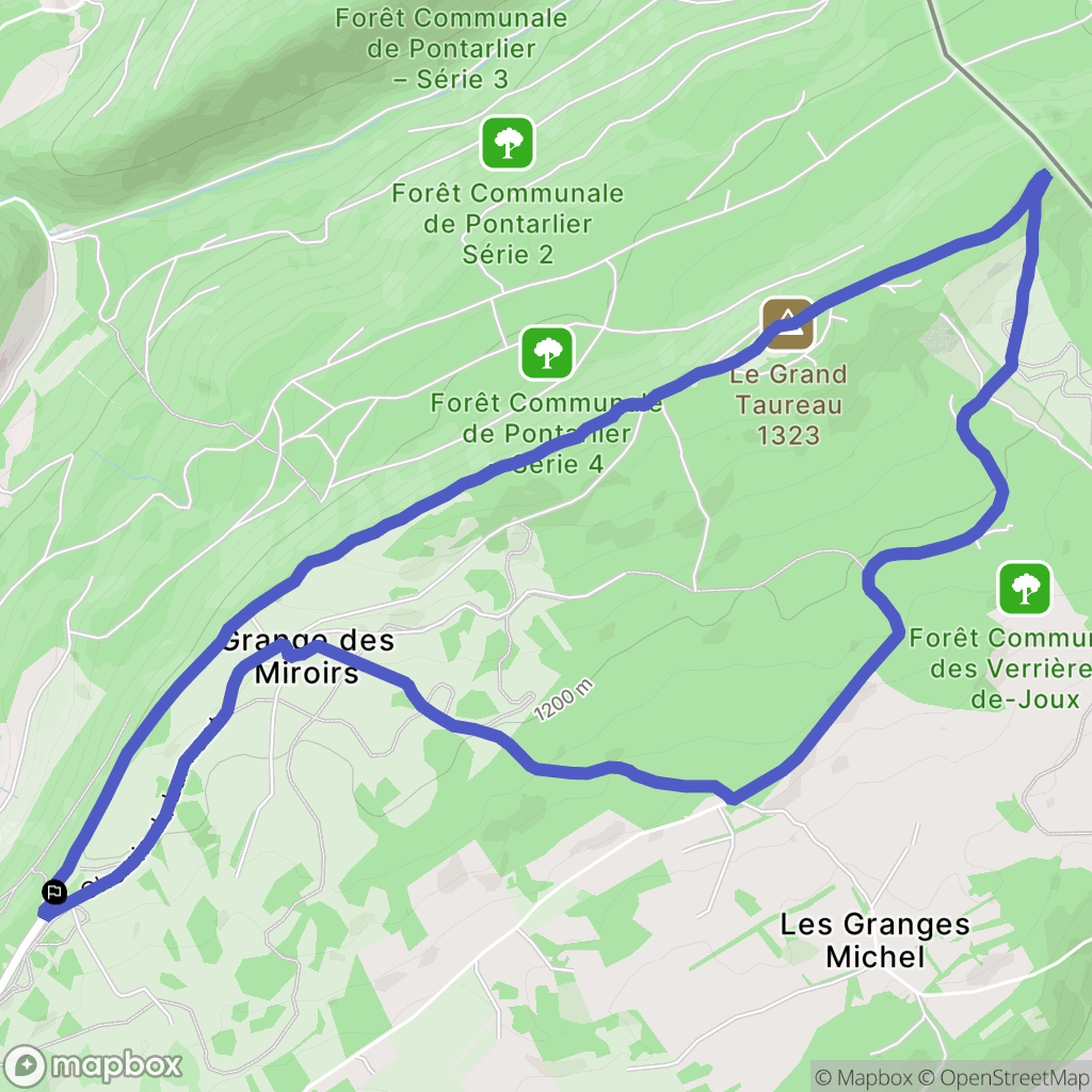 Pontarlier: routekaart voor buitenactiviteiten - France