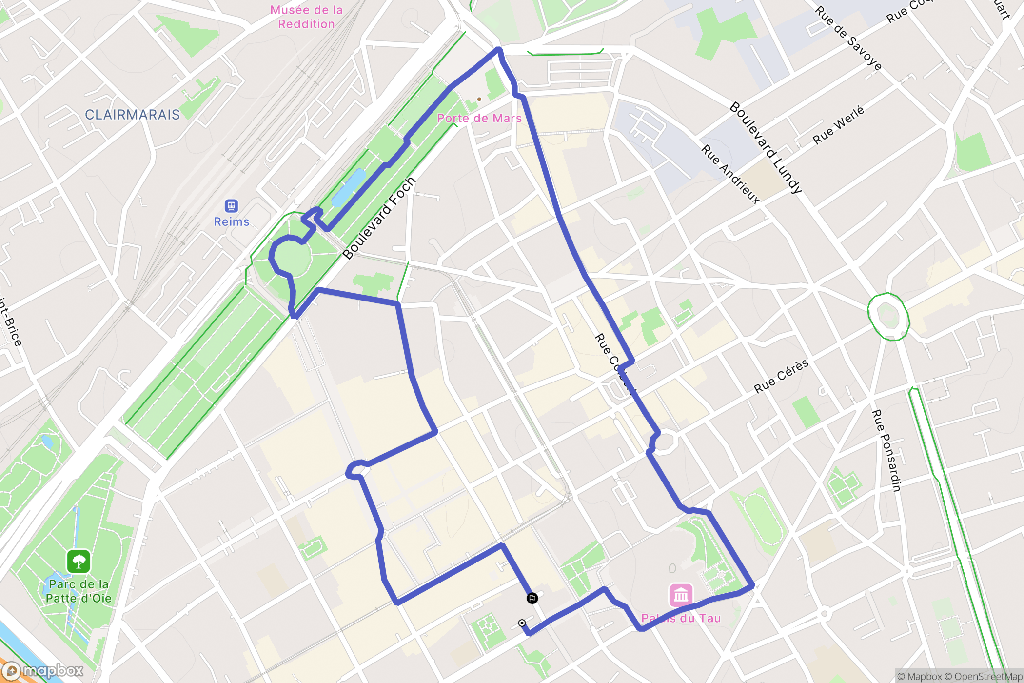 Reims: routekaart voor buitenactiviteiten - France