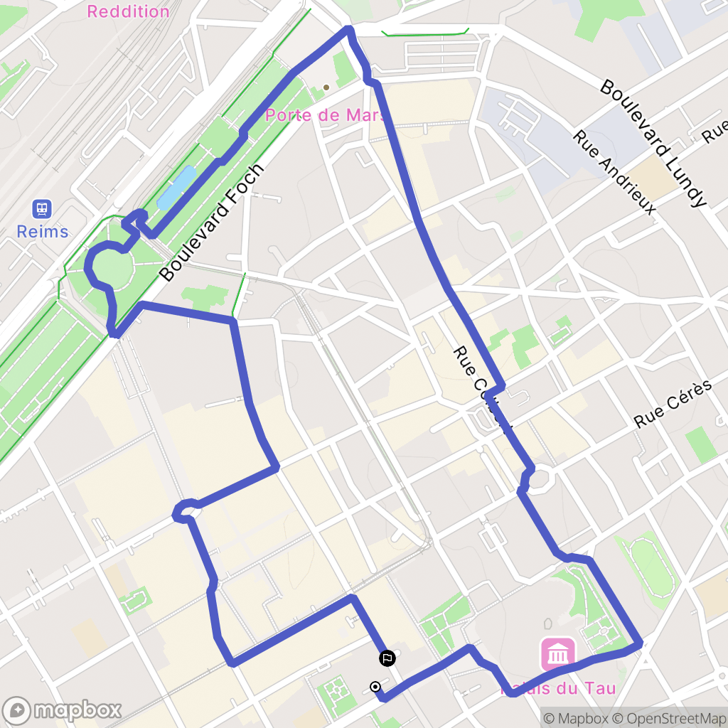 Reims: routekaart voor buitenactiviteiten - France