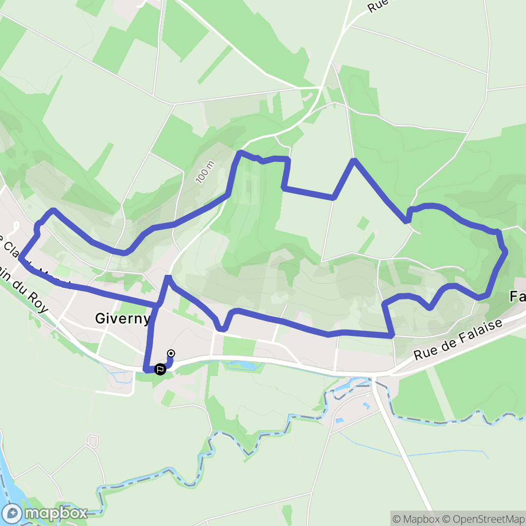 Giverny: routekaart voor buitenactiviteiten - France