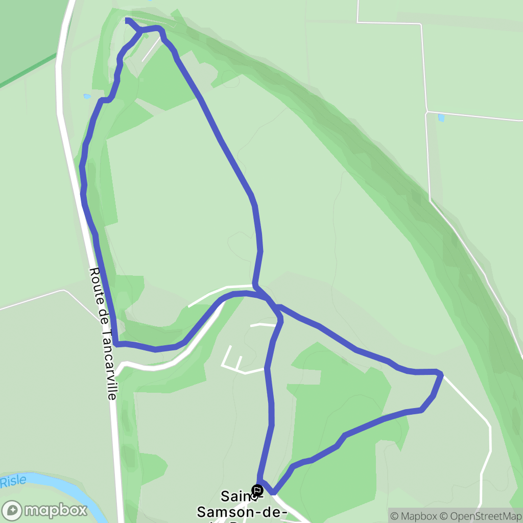 Saint-Samson-de-la-Roque: routekaart voor buitenactiviteiten - France