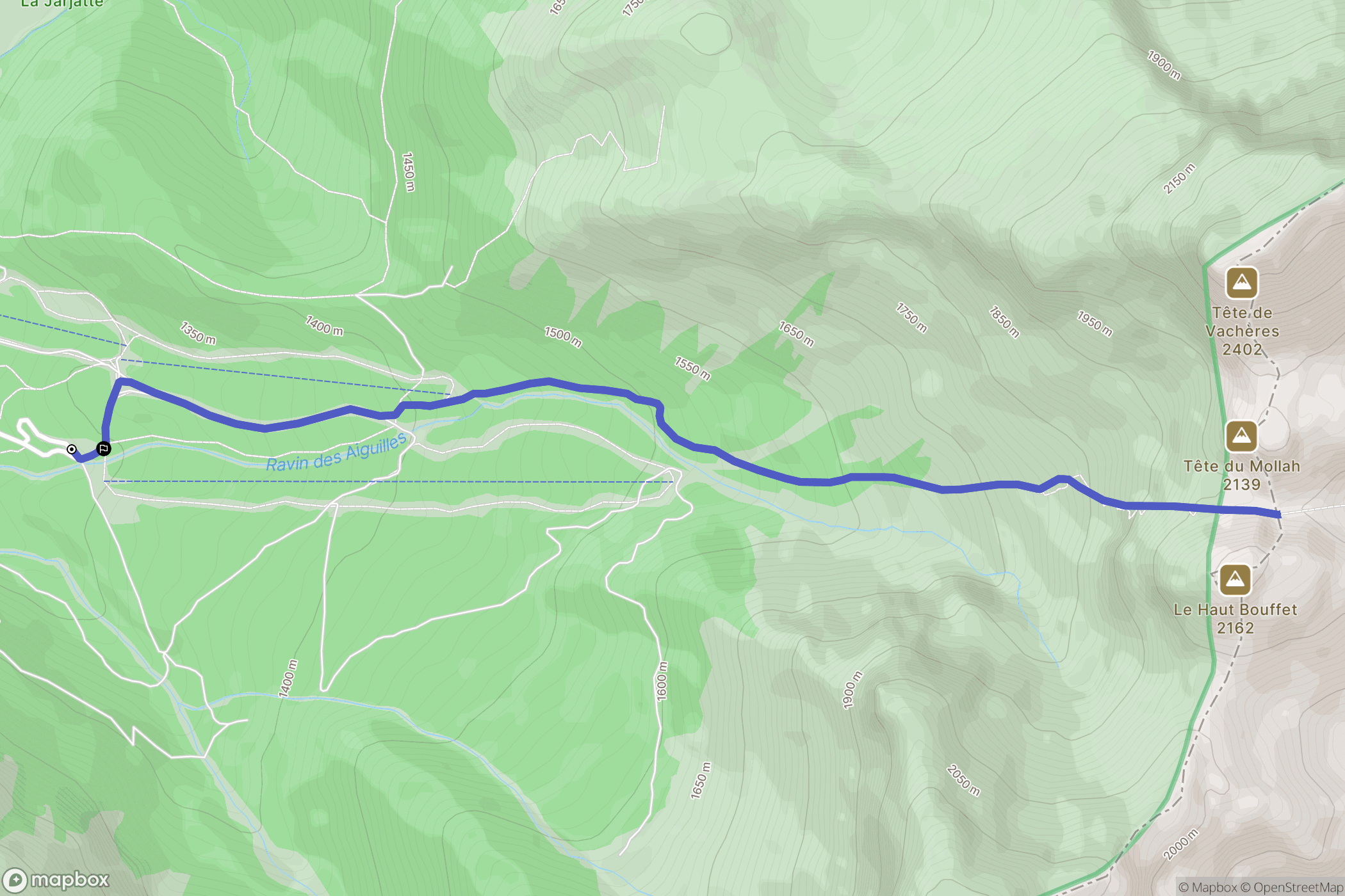 Lus-la-Croix-Haute: routekaart voor buitenactiviteiten - France