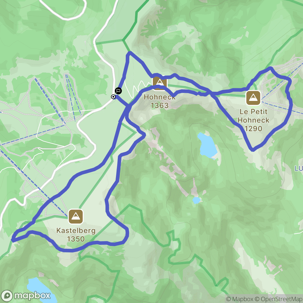 La Bresse: routekaart voor buitenactiviteiten - France
