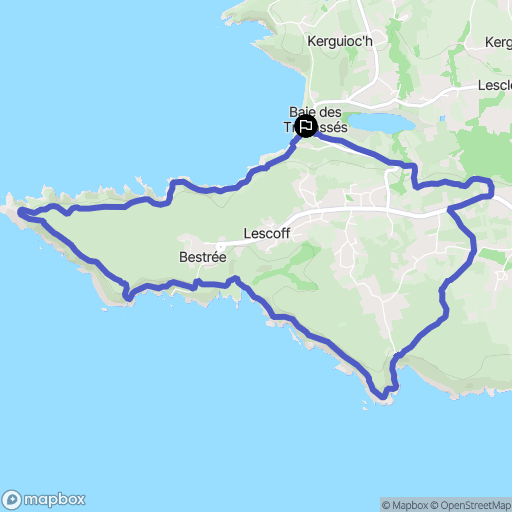 Plogoff: routekaart voor buitenactiviteiten - France