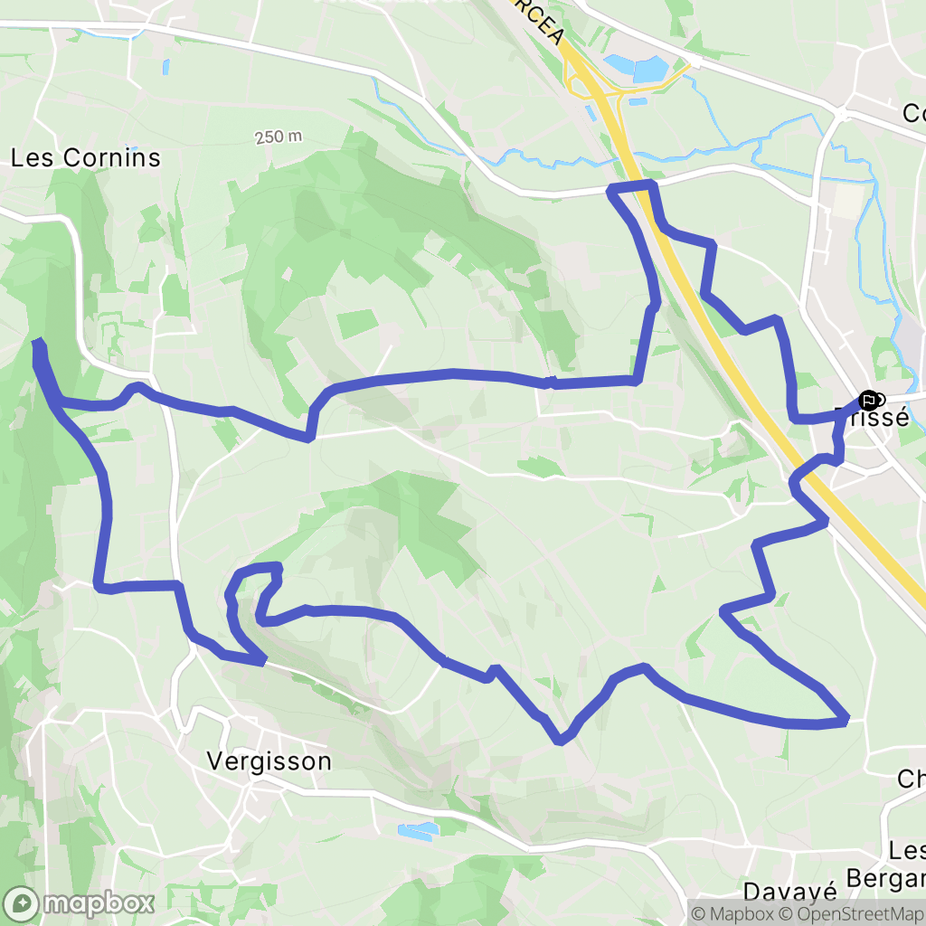 Prissé: routekaart voor buitenactiviteiten - France