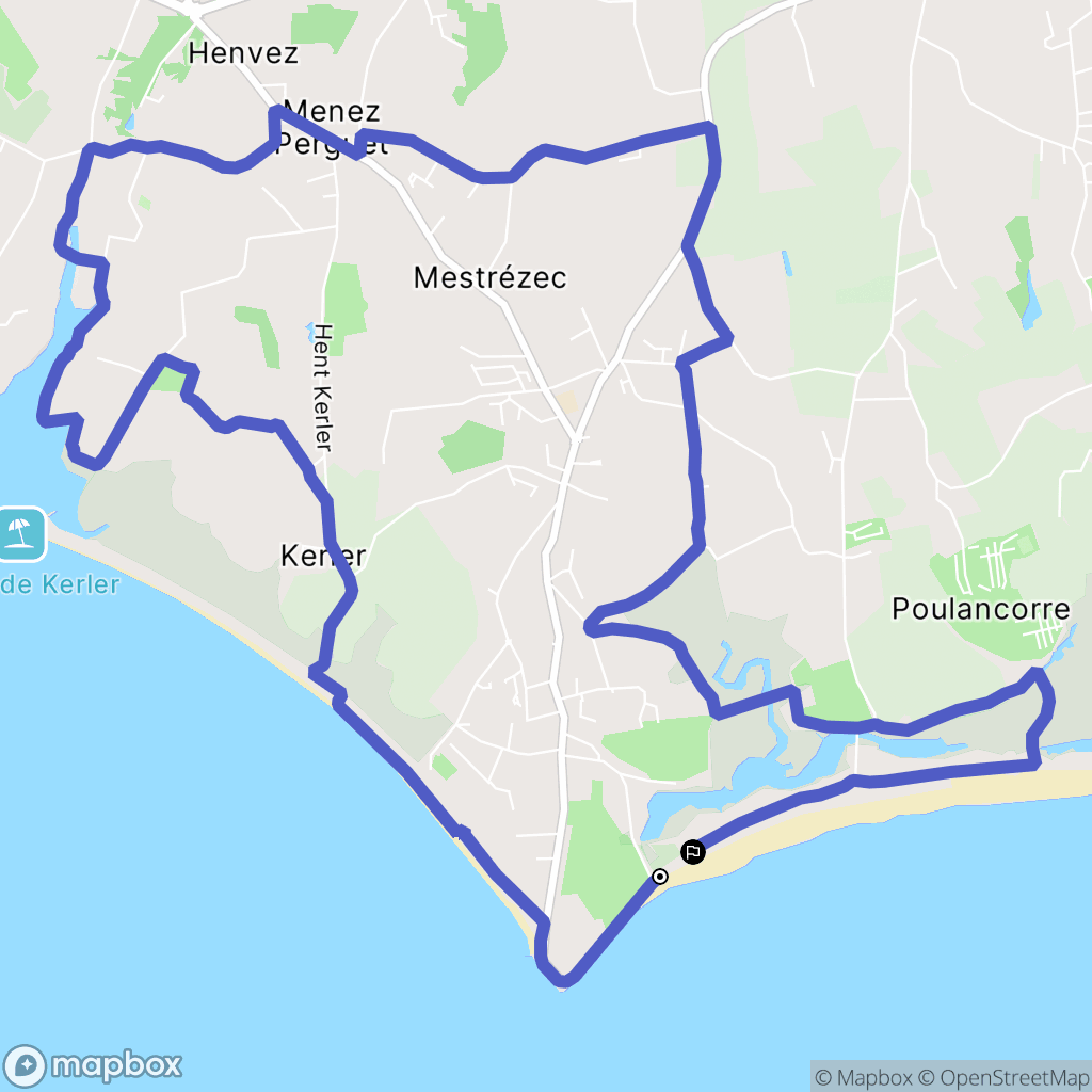 Fouesnant: routekaart voor buitenactiviteiten - France