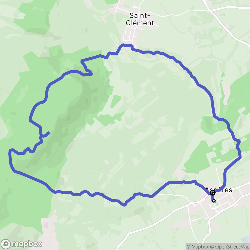 Aspères: routekaart voor buitenactiviteiten - France