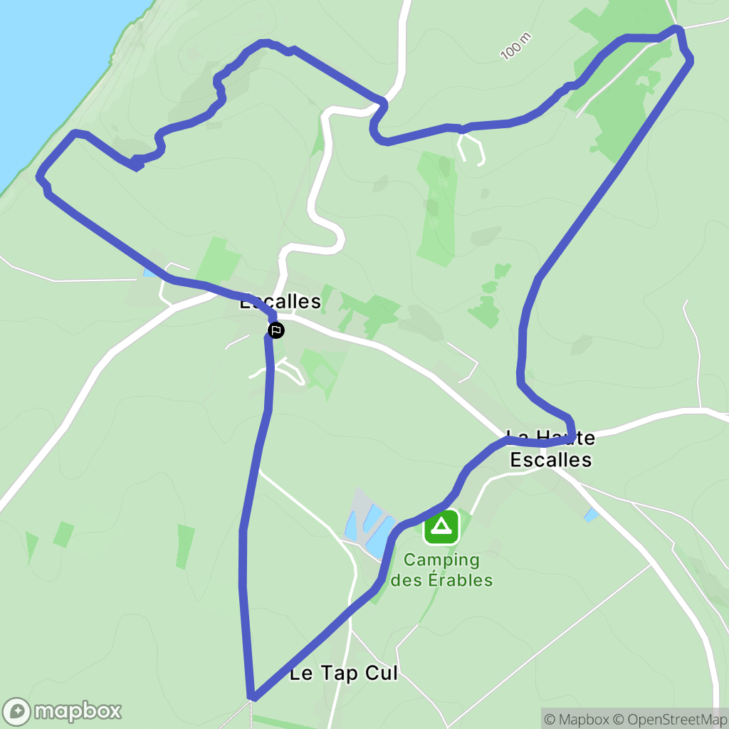 Escalles: routekaart voor buitenactiviteiten - France