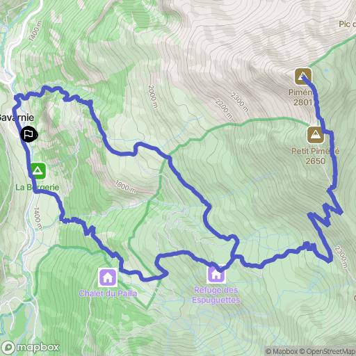 Gavarnie-Gèdre: routekaart voor buitenactiviteiten - France