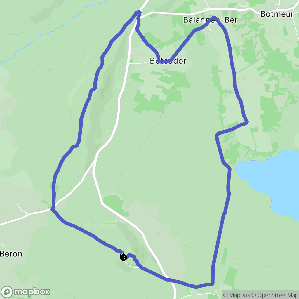 Saint-Rivoal: routekaart voor buitenactiviteiten - France