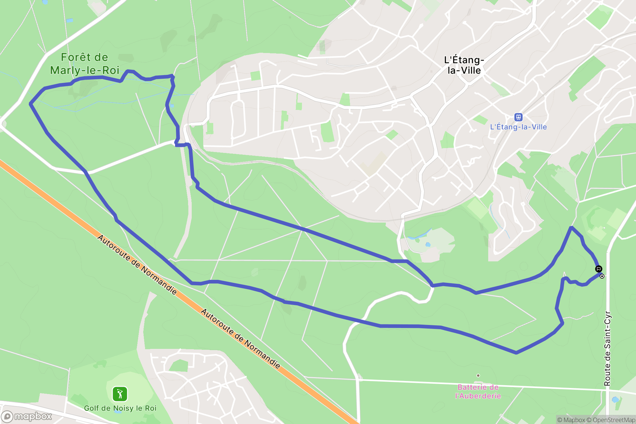 Marly-le-Roi: routekaart voor buitenactiviteiten - France