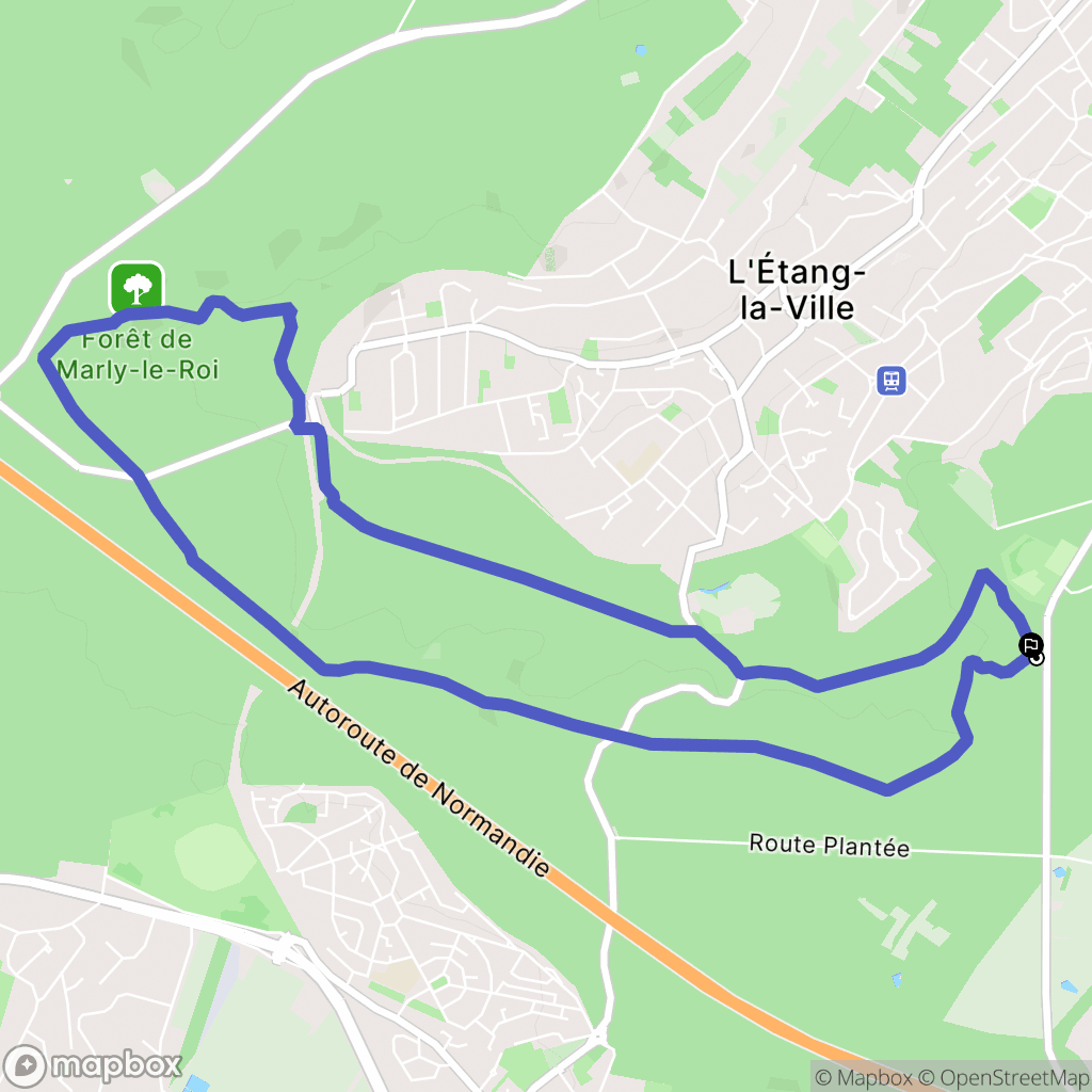 Marly-le-Roi: routekaart voor buitenactiviteiten - France