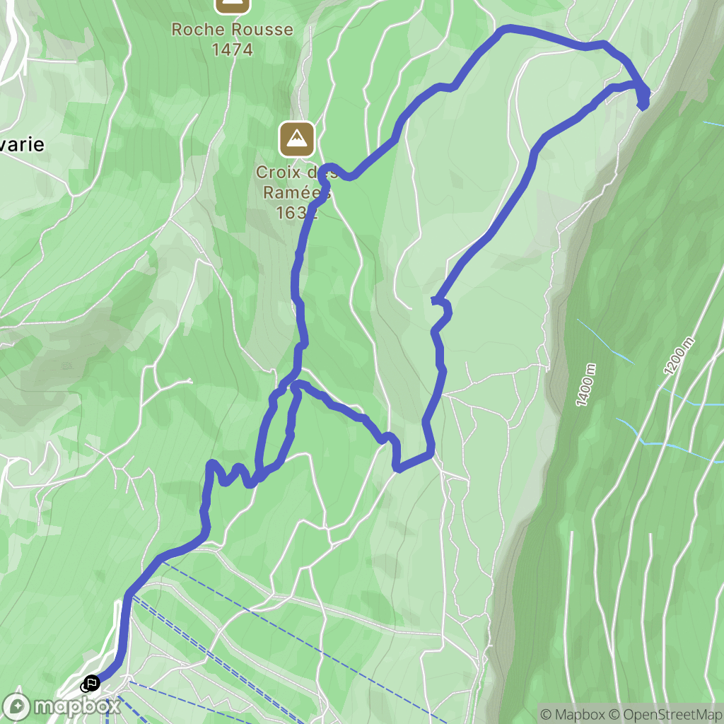 Lans-en-Vercors: routekaart voor buitenactiviteiten - France