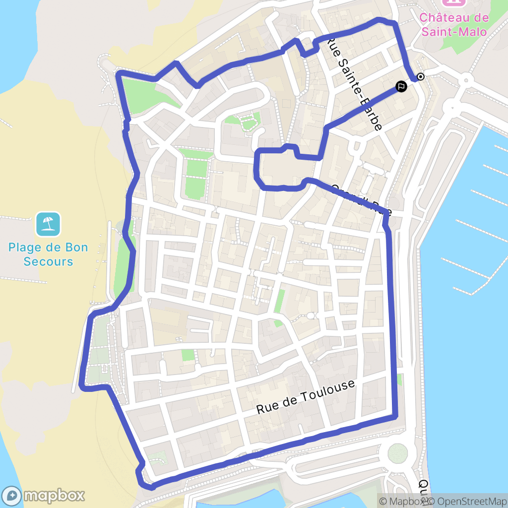 Saint-Malo: routekaart voor buitenactiviteiten - France