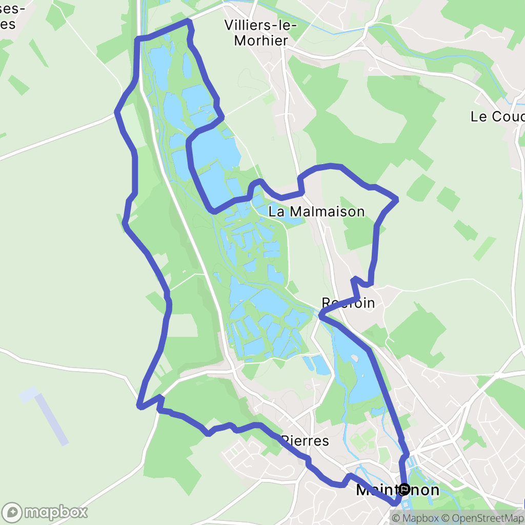 Maintenon: routekaart voor buitenactiviteiten - France