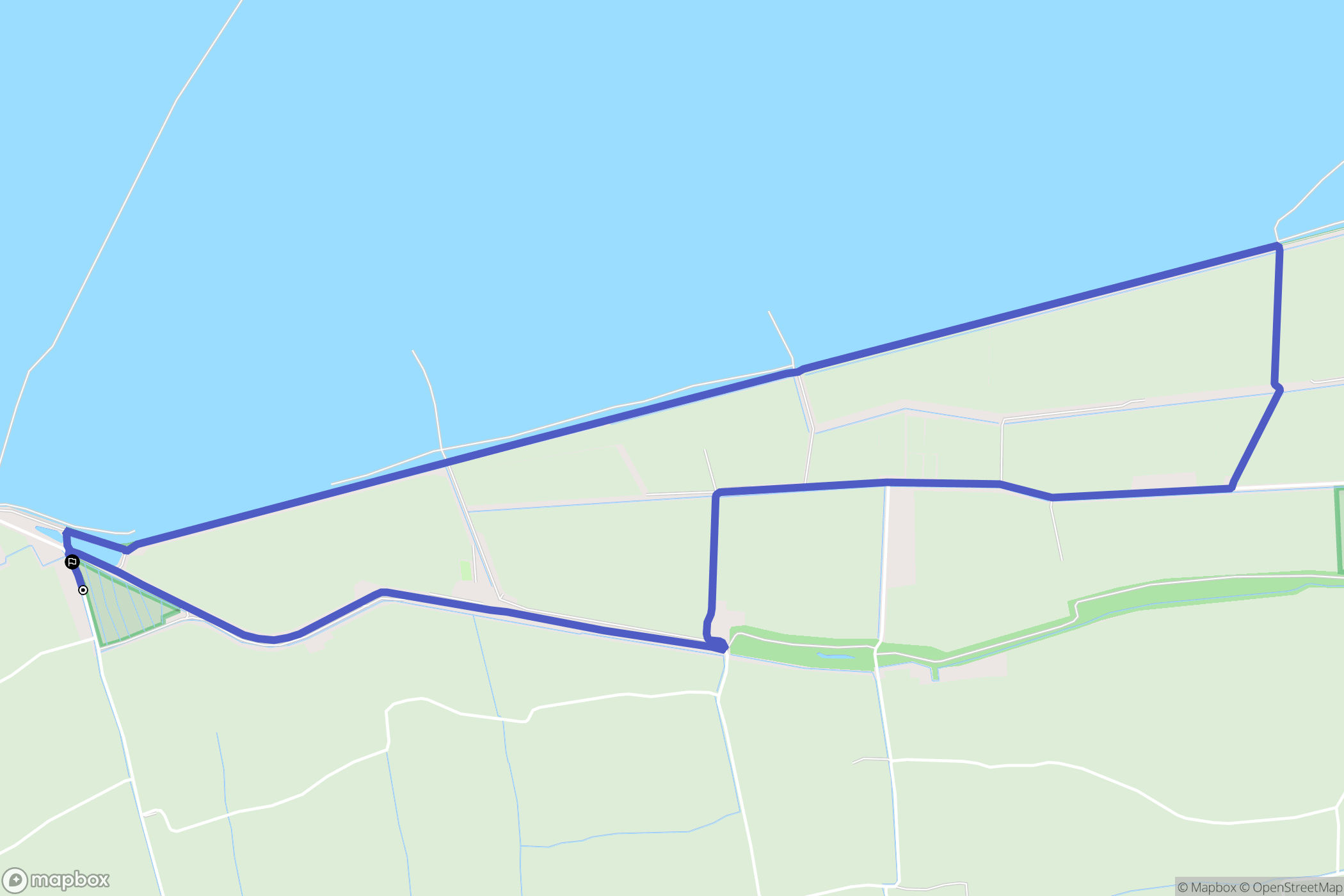 Saint-Broladre : carte du parcours de randonnée - France