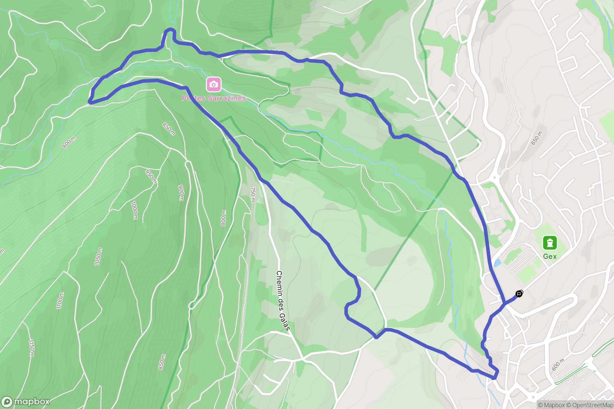 Gex: routekaart voor buitenactiviteiten - France