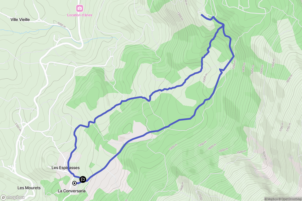 Villard de lans: routekaart voor buitenactiviteiten - France