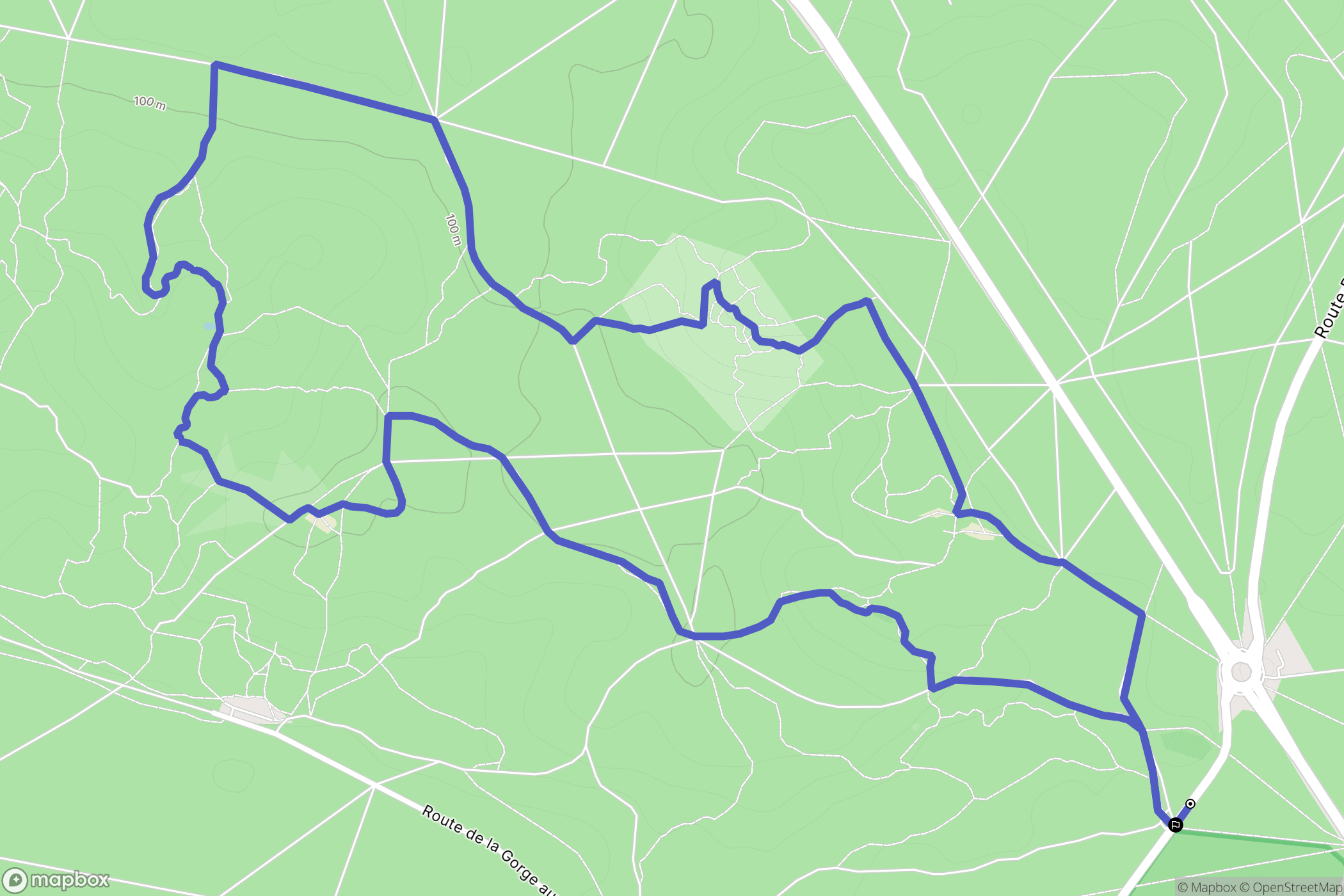 Fontainebleau: routekaart voor buitenactiviteiten - France