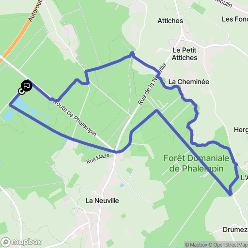 Phalempin: routekaart voor buitenactiviteiten - France