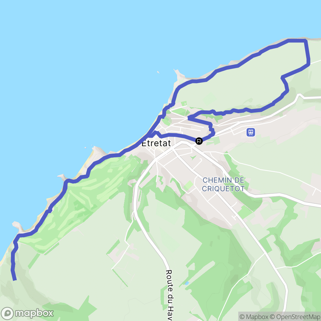 Etretat: routekaart voor buitenactiviteiten - France
