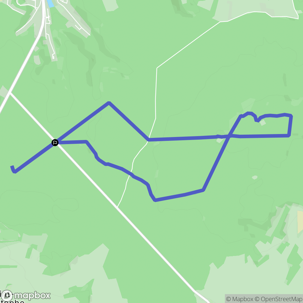 Pont-Sainte-Maxence : carte du parcours de randonnée - France