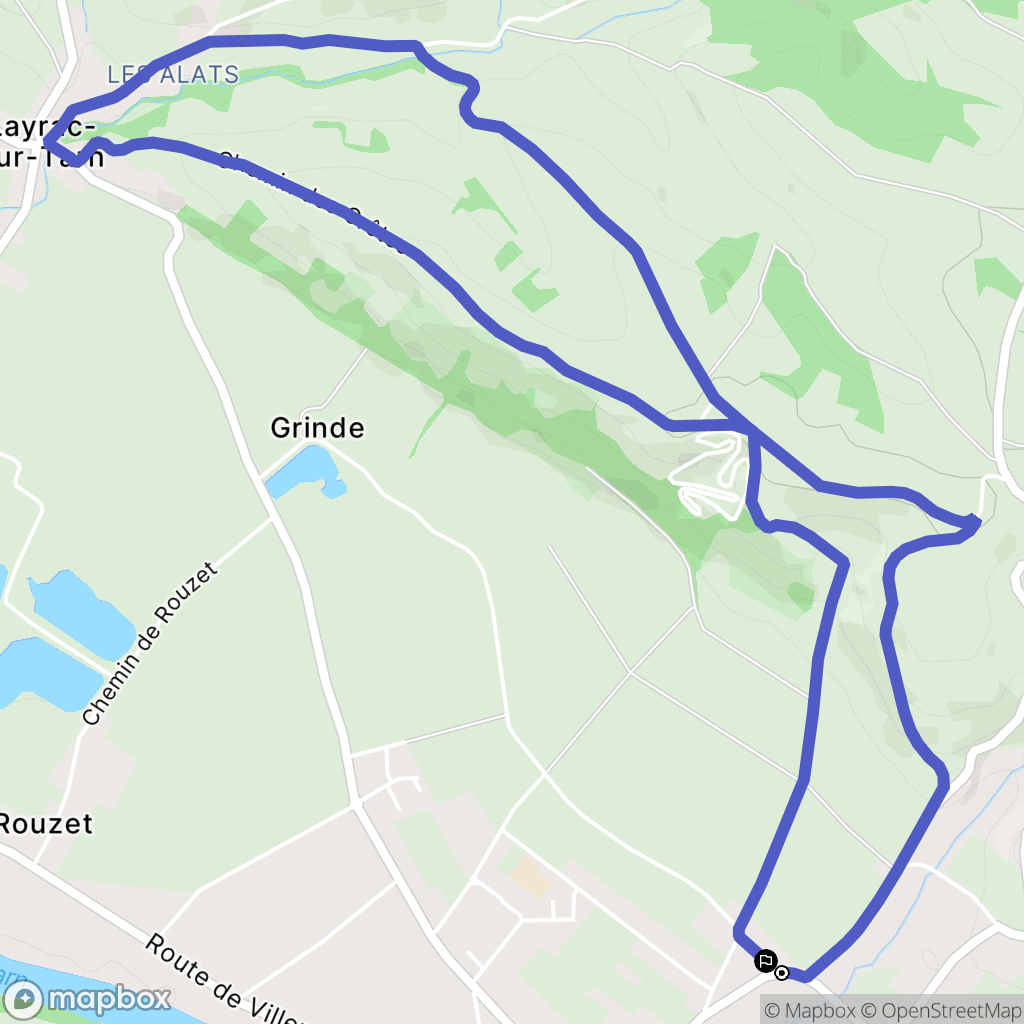 Mirepoix-sur-Tarn: routekaart voor buitenactiviteiten - France