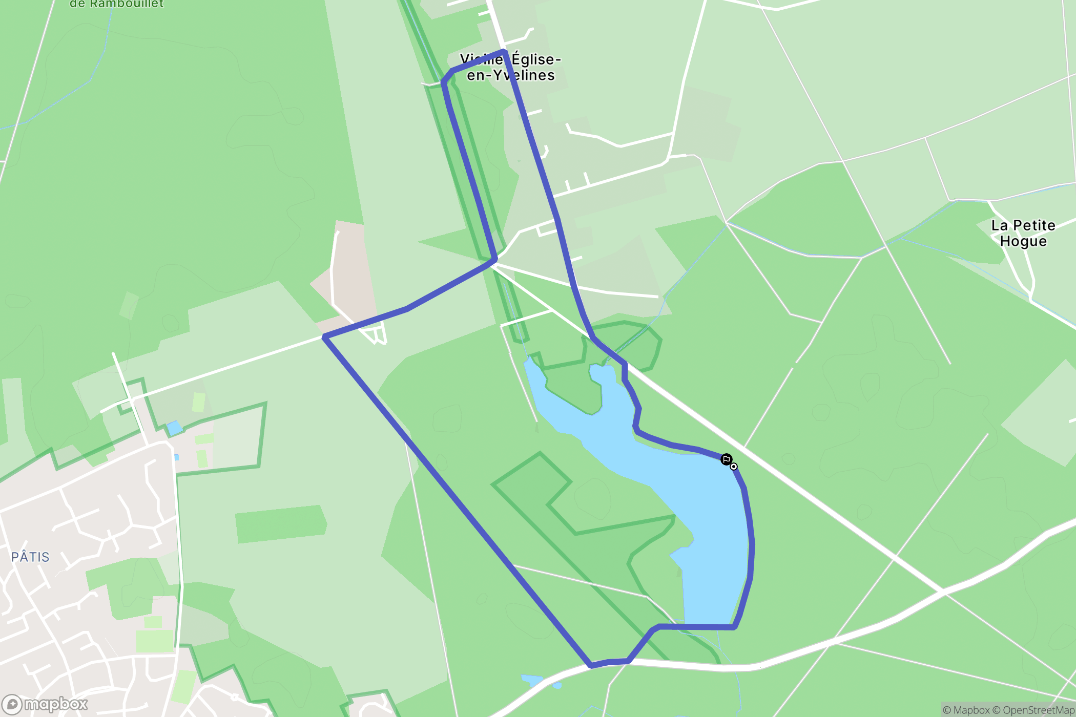 Vieille-Eglise-en-Yvelines: routekaart voor buitenactiviteiten - France