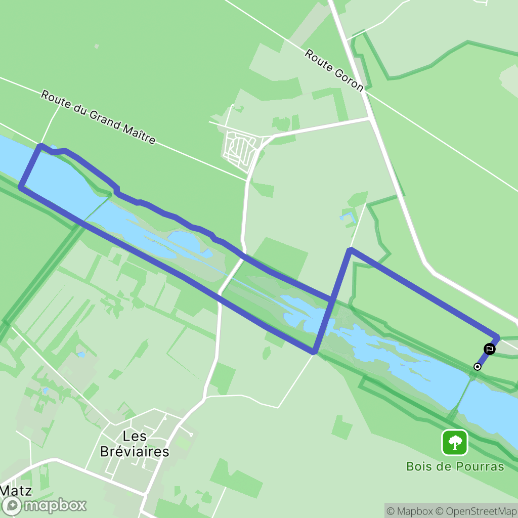 Les-Essarts-le-Roi : carte du parcours de randonnée - France