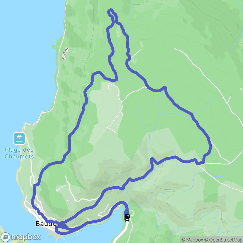 Bauduen: routekaart voor buitenactiviteiten - France