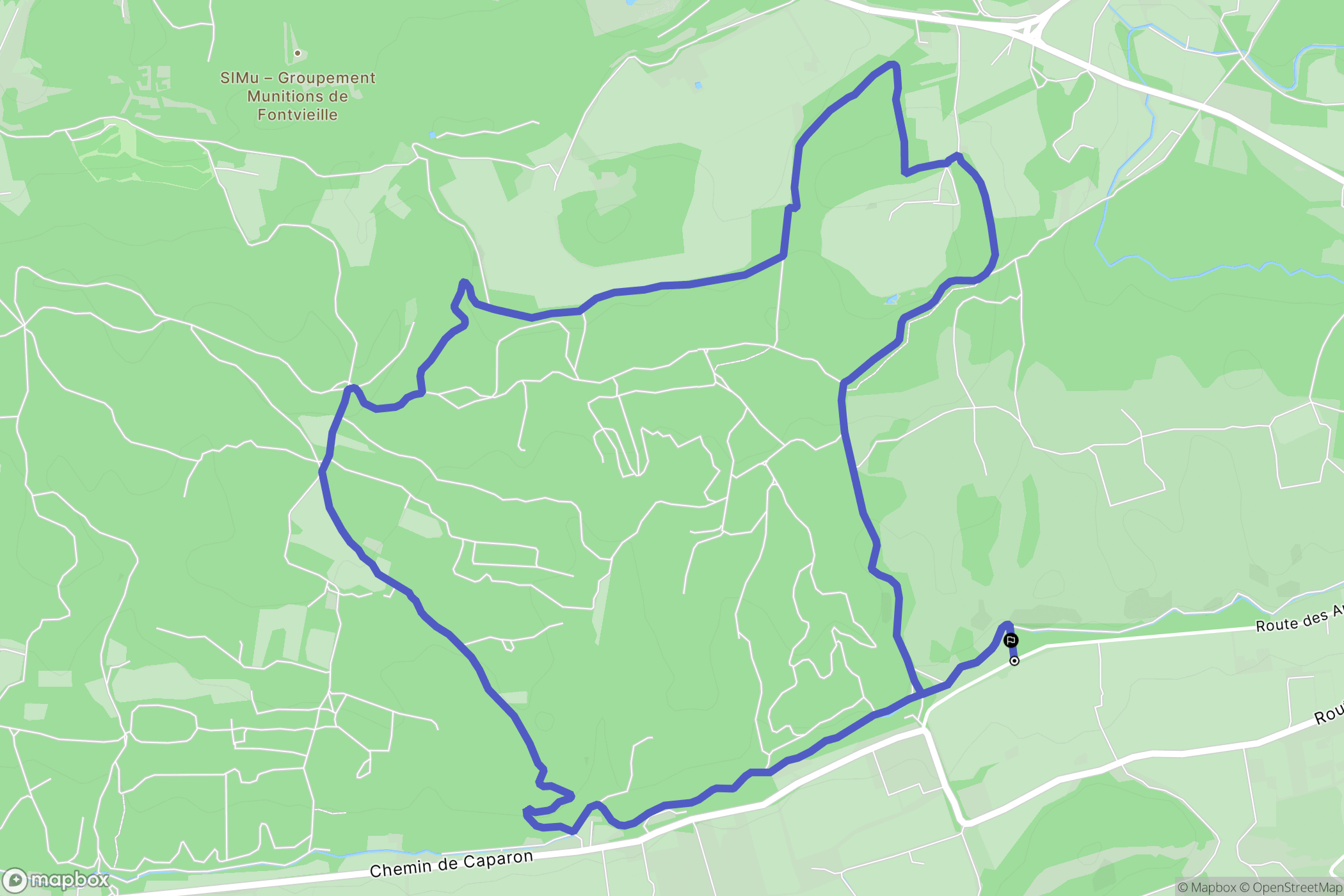 Paradou: routekaart voor buitenactiviteiten - France