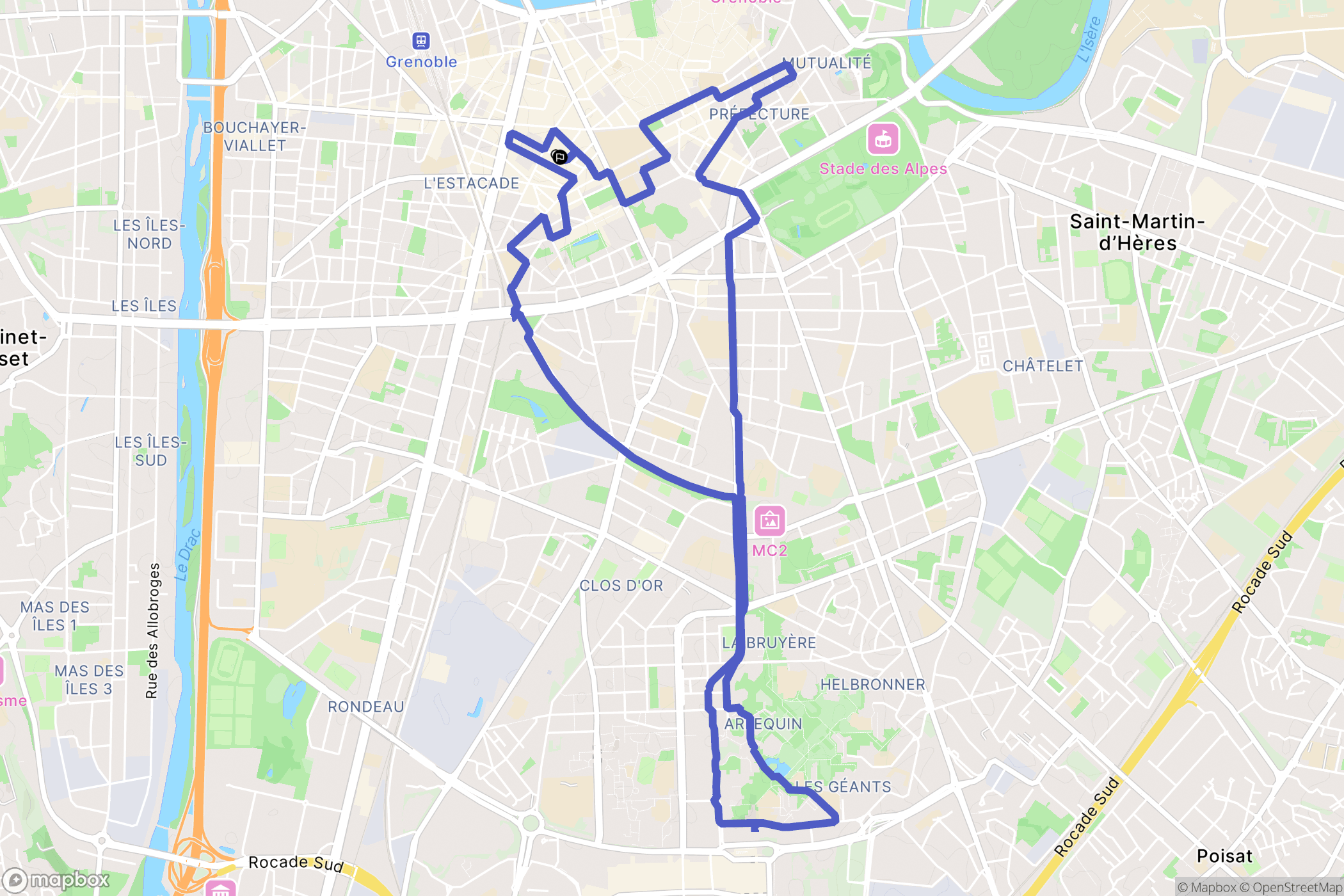 Grenoble: routekaart voor buitenactiviteiten - France