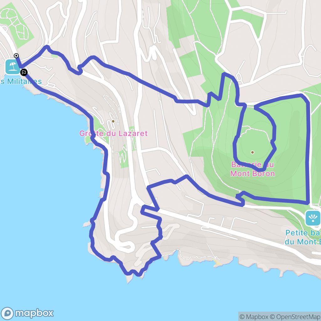 Nice: routekaart voor buitenactiviteiten - France