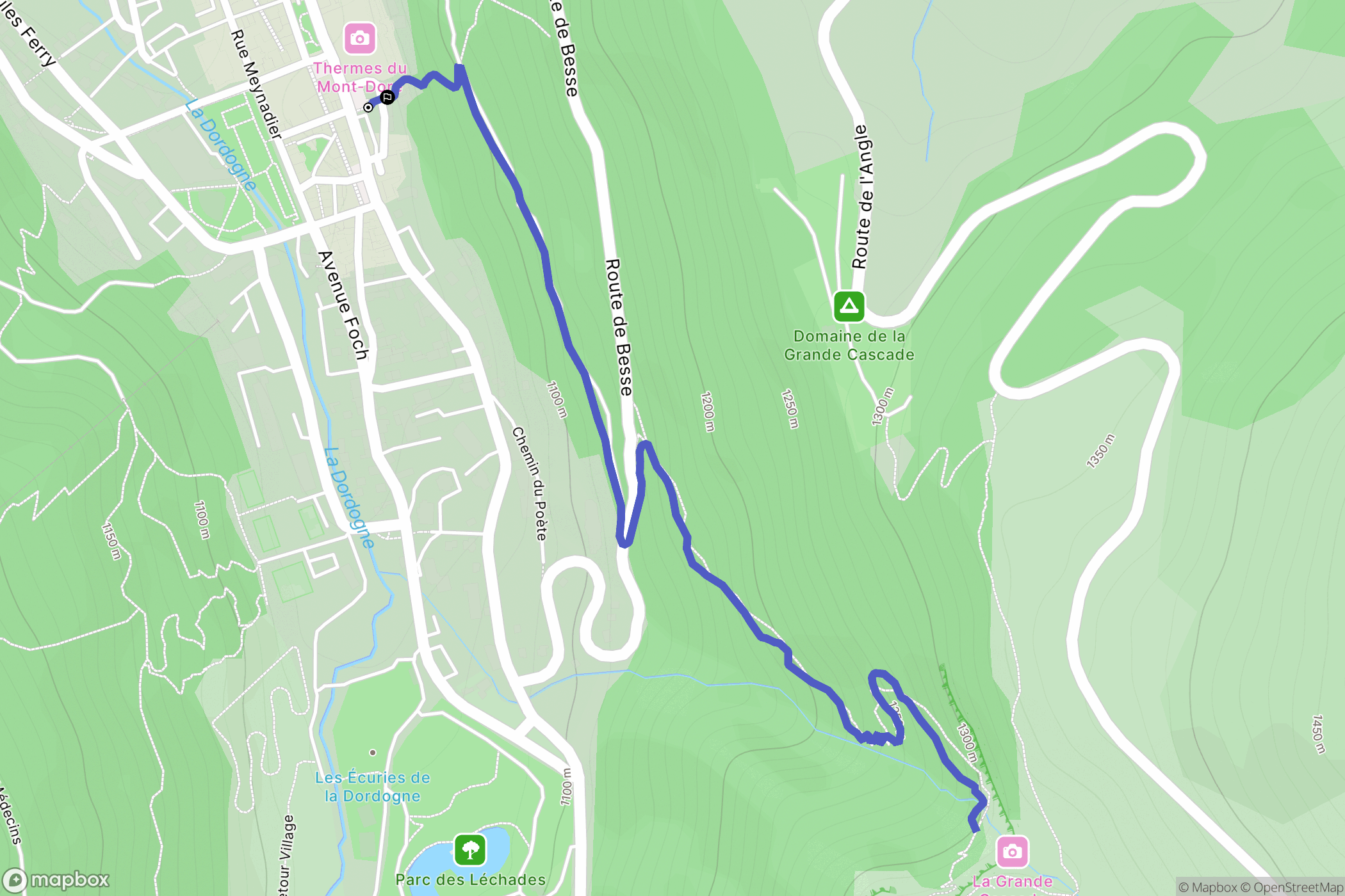 Mont-Dore: routekaart voor buitenactiviteiten - France