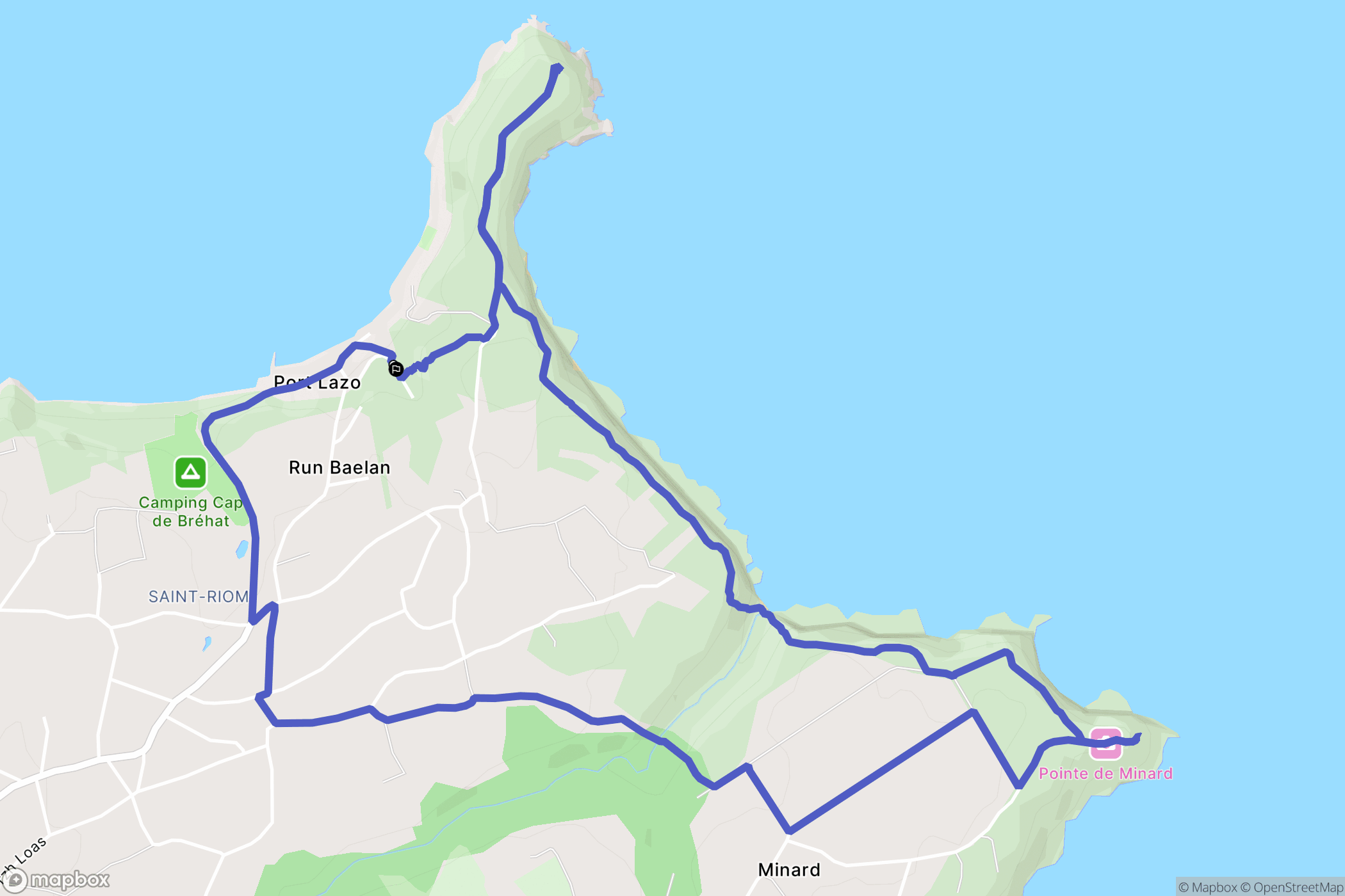 Plouézec: routekaart voor buitenactiviteiten - France