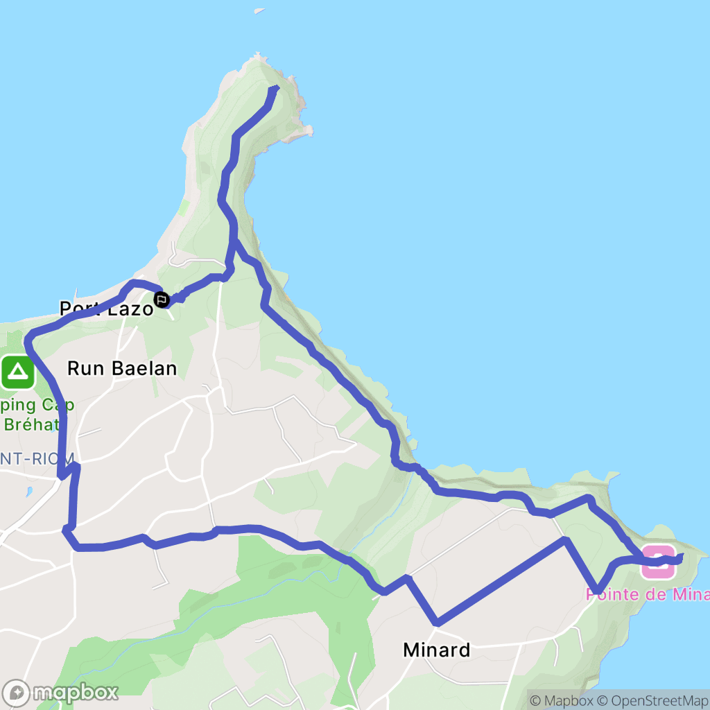 Plouézec: routekaart voor buitenactiviteiten - France