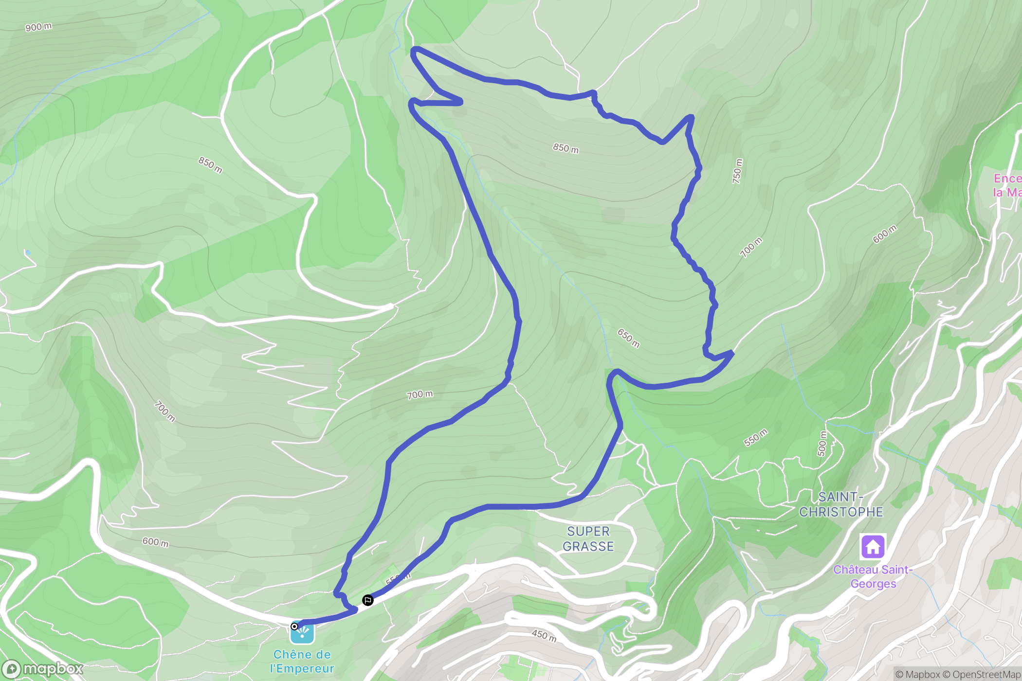 Grasse: routekaart voor buitenactiviteiten - France