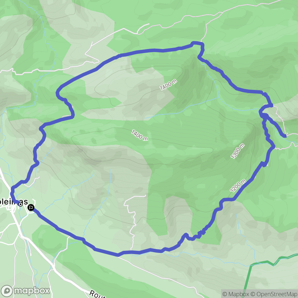 Soleilhas: routekaart voor buitenactiviteiten - France